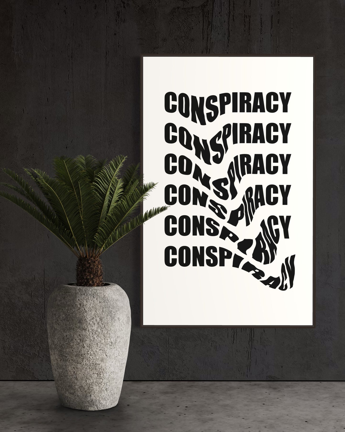 CONSPIRACY LOGO POSTER