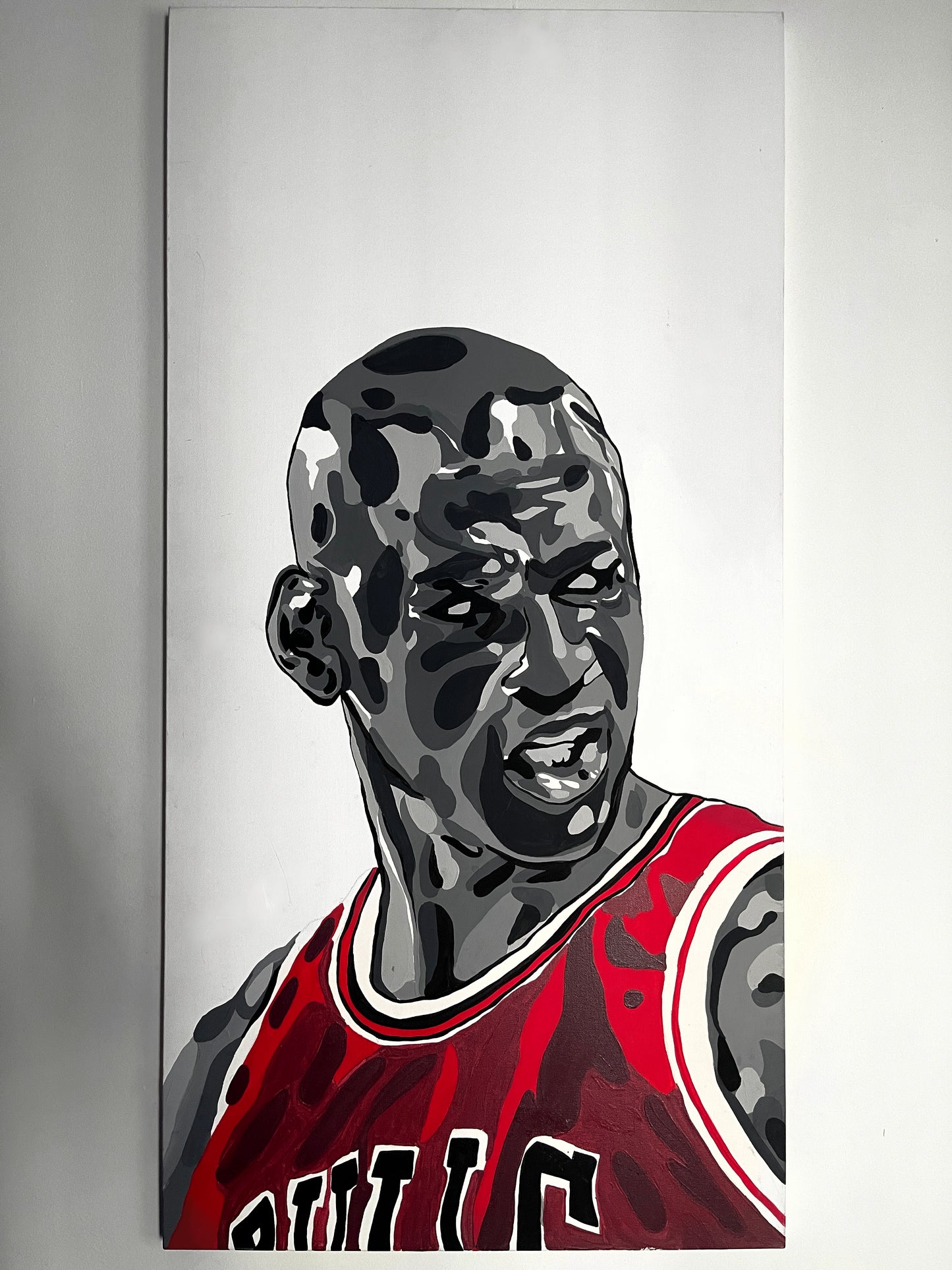 MICHAEL JORDAN BULLS PORTRAIT